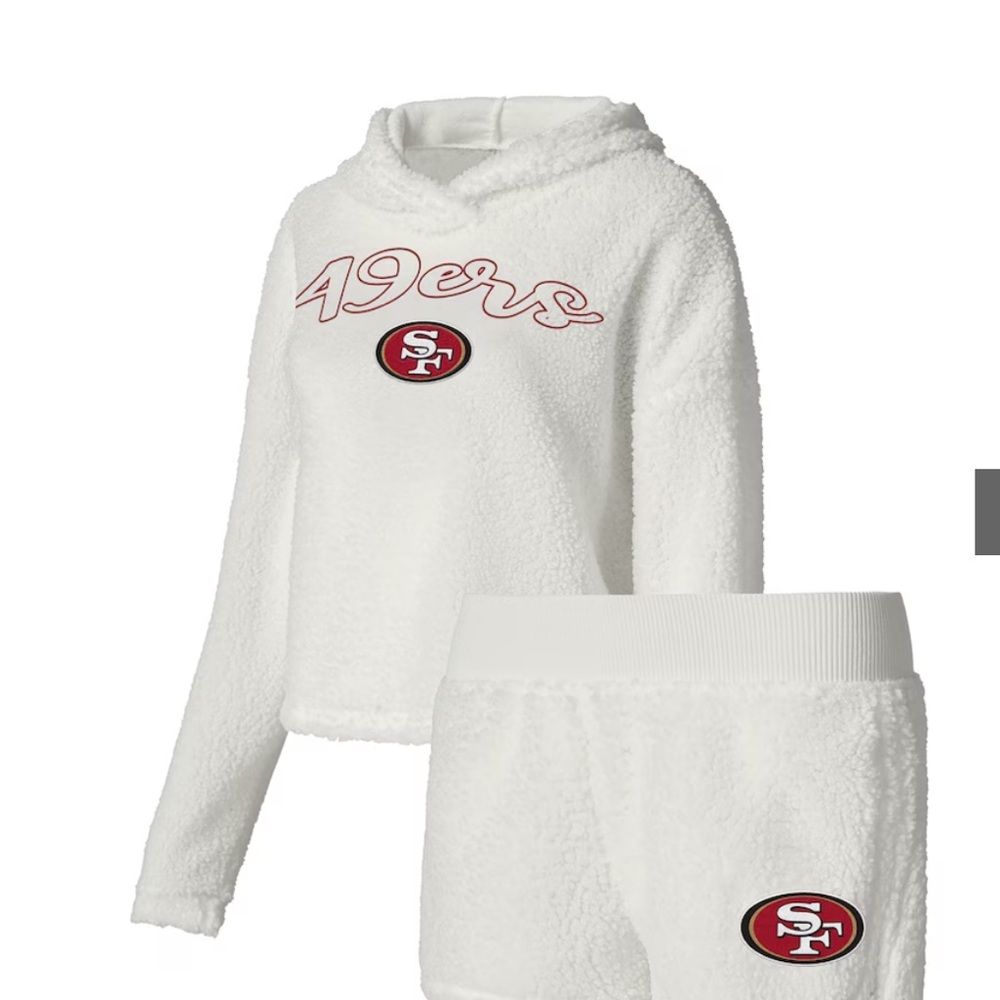 49er’s fleece hoodies